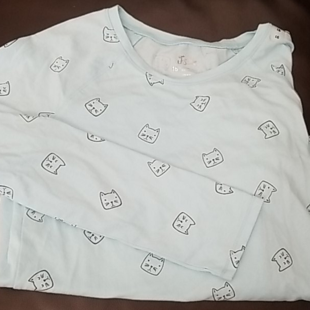 Justice long sleeve blouse